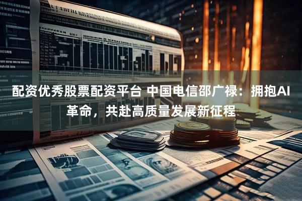 配资优秀股票配资平台 中国电信邵广禄：拥抱AI革命，共赴高质量发展新征程