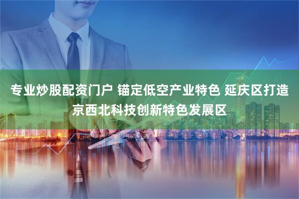 专业炒股配资门户 锚定低空产业特色 延庆区打造京西北科技创新特色发展区